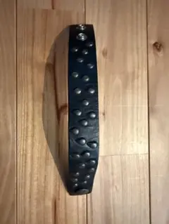 DIESEL スタッズ付きレザーブレスレット