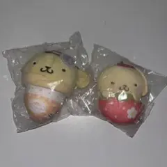 ポムポムプリンおくるみぬいぐるみ