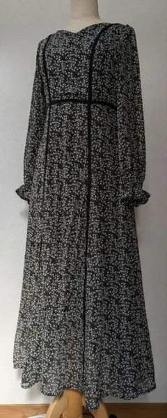 mysty woman 花柄ロングワンピース