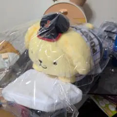 サンリオ、タイトーくじ　A賞ヘッドスライディング抱き枕ポムポムプリン