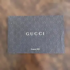 未使用 美品 GUCCIグッチ　封筒メッセージカード入れ　新品