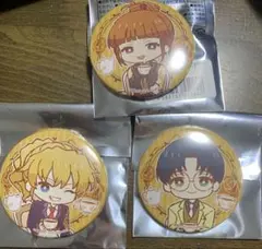 うみねこ　缶バッジ　絵羽、朱志香、譲治