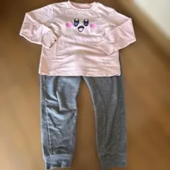 カービィ プリント パジャマセット 140cm GUのサムネイル