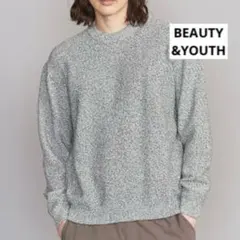 ビューティ＆ユース ユナイテッドアローズ　7mix コットン　ニット　XL