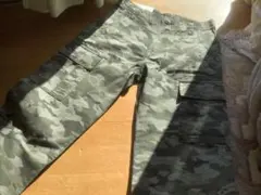 ユニクロ kids コットンカーゴパンツ②