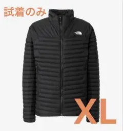 【試着のみ】THE NORTH FACE サンダージャケット 黒 XL
