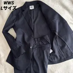 極美品】WWS 大人Biz 2Bシングルスーツセットアップ sizeL グレー
