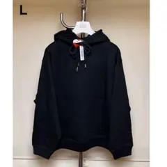 新品 L 25ss dries van noten ルーズパーカー黒 18330のサムネイル