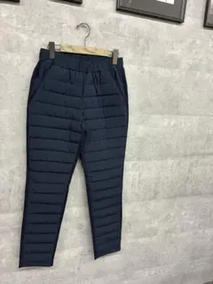 【新品】新作ダウンパンツ、紺Lサイズ スタイリッシュ❕