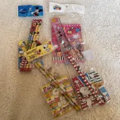 ディズニー・スヌーピー　文具4個セット