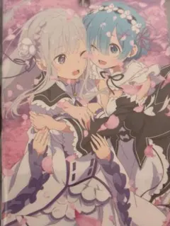 ☆リゼロ☆非売品☆レム☆ラム☆エミリア☆クリアファイル☆3枚セット