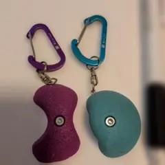 ユニークな形状のキーホルダー 2個セット♥同梱100引♥