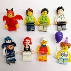 レゴ互換 ミニフィグ セット 街の人など C