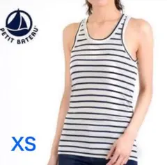 未使用◯ プチバトー PETIT BATEAU／XSサイズ タンクトップ