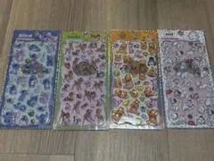 プチドロップステッカー　カミオジャパン　ディズニー4種類セット