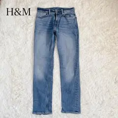 H&M スリムフィットデニム　ジーンズ　ストレート　29/30 インド製