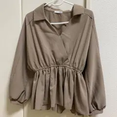 gyda カシュクールペプラムトップスのサムネイル