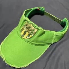 Yoshinori kotake 緑色 スパンコール バイザー