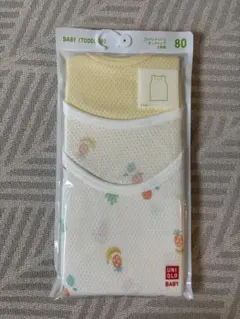 UNIQLO ベビー タンクトップ 80 2枚セット