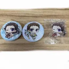 薄桜鬼　山崎烝　缶バッジ　アクリルキーホルダー 薄桜鬼真改 缶バッジ＆アクリルキーホルダー 山崎烝 - メルカリ