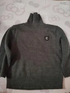 COMME CA ISM グレー ハイネック 90サイズ