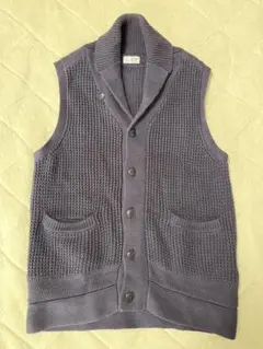 ジャーナルスタンダード 前開き ニット ベストLサイズ