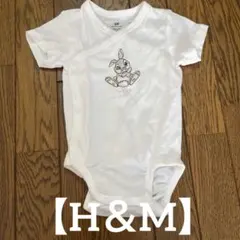 H＆M ベビーロンパース 肌着 6-9ヶ月