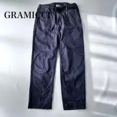 【GRAMICCI グラミチ　ストレッチ　ネイビー M】 メンズ　クリース