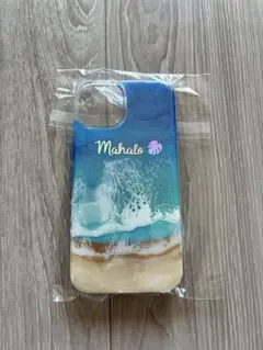 オシャレ 可愛いMahalo 海　 iPhone 13/14用ケース