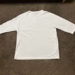 The DUFFER of St.GEORGE ヘンリーネック 七分袖 ホワイトのサムネイル