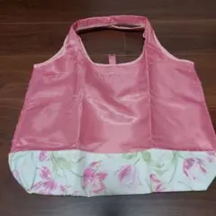 LAURA ASHLEY エコバッグ ピンク 花柄のサムネイル