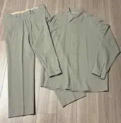 AURALEE ウール100% シャツ　パンツ　セットアップ