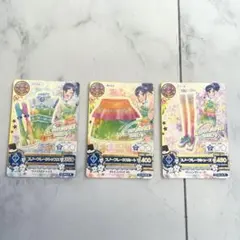 アイカツ レア スノーフレークコーデ 霧矢あおい 星座カード