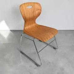 AICHI ドイツ WOODMARK プライウッドチェア ミッドセンチュリー ②