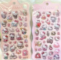 サンリオ　キティ　ぷくぷくシール