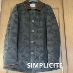 SIMPLICITE(シンプリシテェ) キルティングコート ジャケット　Lサイズ