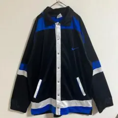 NIKE PREMIER スナップボタン シャツ 90's　メンズ　XXL　黒青のサムネイル