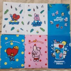 BTS BT21 非売品クリアファイル 6枚セット