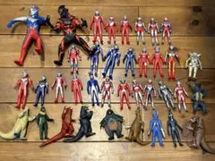 ウルトラマン・怪獣　ソフビ　まとめ売り　37体