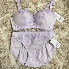 チュチュアンナ　ブラジャー　ショーツ　セット　E65 パープル