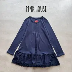 【新品未使用】 ピンクハウス 近年モデル チュニックシャツ プルオーバー レースのサムネイル