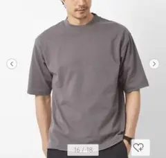 【早い者勝ち❗️】GIZAコットン クリーン クルーネック 半袖 Tシャツのサムネイル