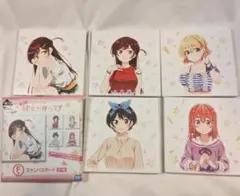 彼女、お借りします　一番くじ　キャンバスボード　全5種のサムネイル