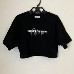 PAGEBOY ロゴプリント 半袖Tシャツ ブラック
