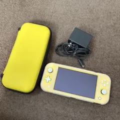 Nintendo Switch Lite イエロー 本体 + ケース + 充電器