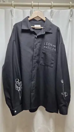 CRONOS クロノス 完売 シアーシャツ ロゴ 透け感 シャツ ブラウス S 