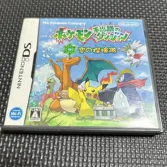ポケモン不思議のダンジョン 空の探検隊　ケース、説明書のみ