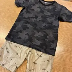 UNIQLO Tシャツとショートパンツセット 120130