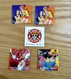 し*読様 ラウンドワン ワンピース コラボステッカー 5枚セット - メルカリ