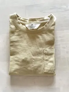 H&M 長袖 ポケット付き Tシャツ ベージュEUR122/128のサムネイル